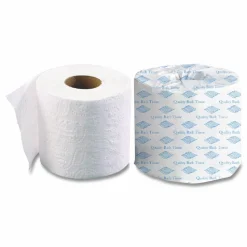 GEN Standard Bath Tissue, Individually Wrapped Rolls, Septic Safe, 1-Ply, White, 1,000 Sheets/Roll, 96 Rolls/Carton