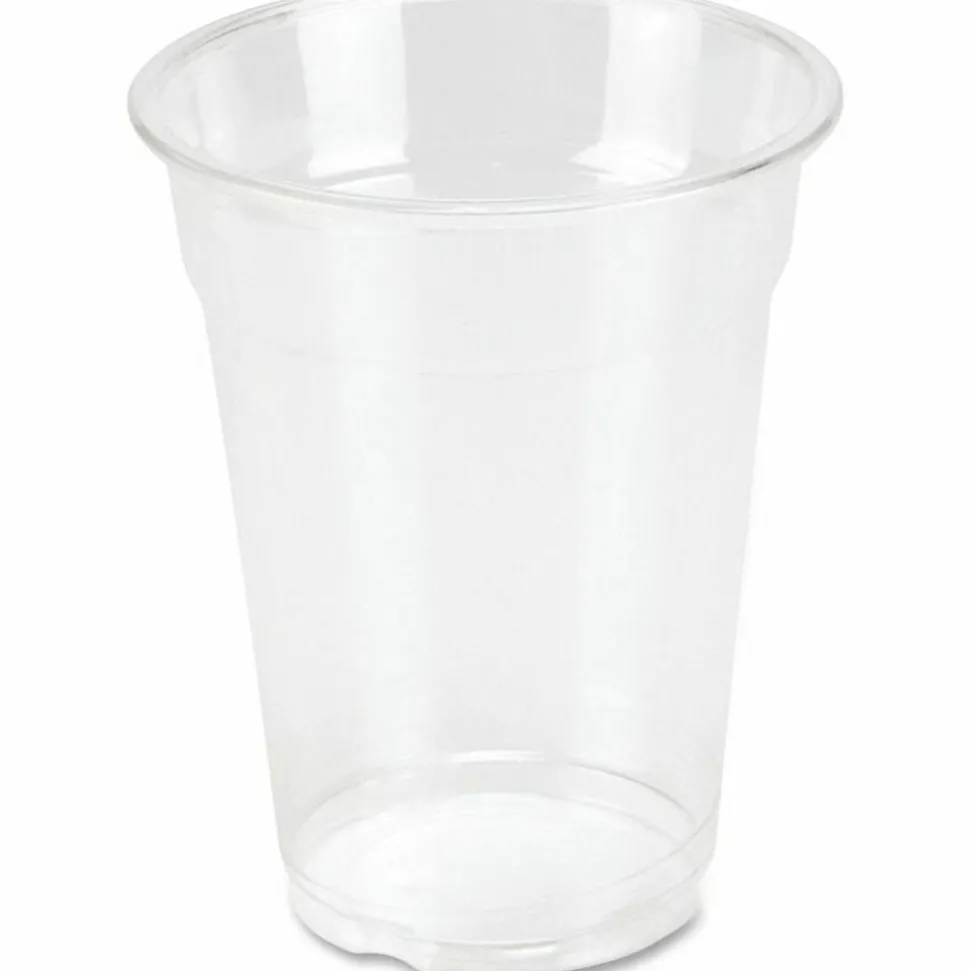 Genuine Joe 10 oz Clear Plastic Cups