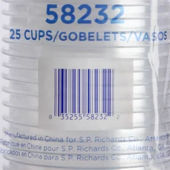 Genuine Joe 10 oz Clear Plastic Cups