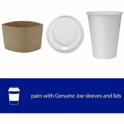 Genuine Joe 12 oz Disposable Hot Cups