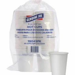 Genuine Joe 12 oz Disposable Hot Cups