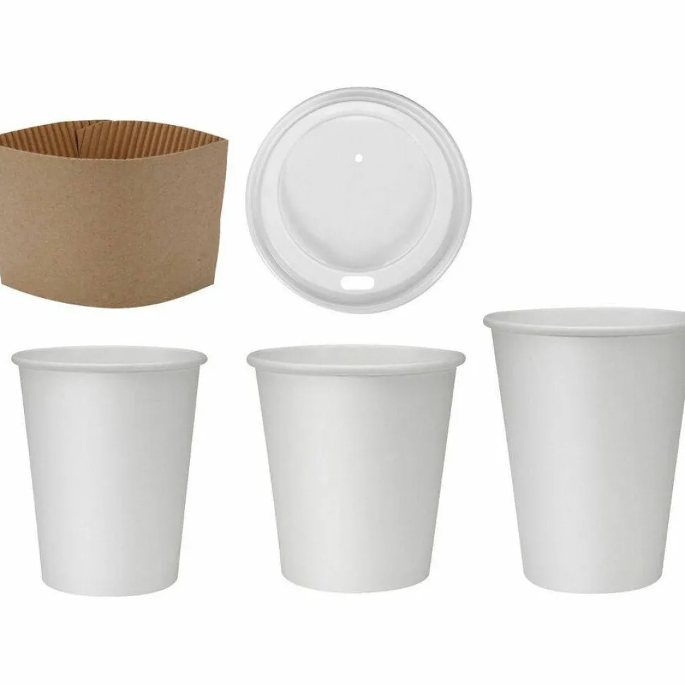 Genuine Joe 10 oz Disposable Hot Cups