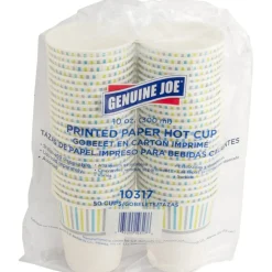 Genuine Joe 10 oz Hot Beverage Cups