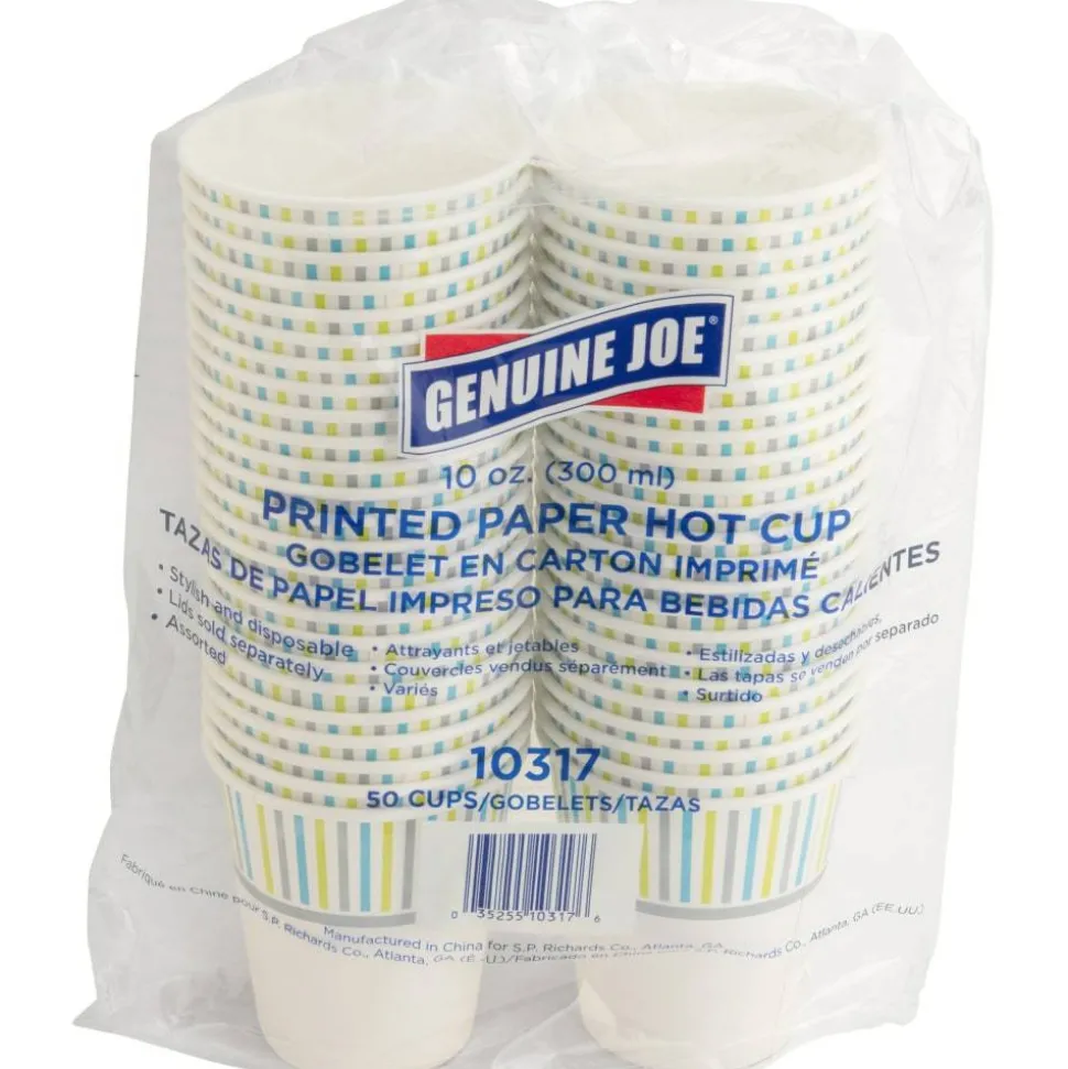 Genuine Joe 10 oz Hot Beverage Cups