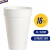 Genuine Joe 16 oz Hot/Cold Foam Cups