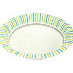 Genuine Joe 12 oz Paper Bowls - Disposable - Multi - 125/Pack - 4 / Carton
