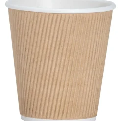 Genuine Joe 10 oz Rippled Hot Cups