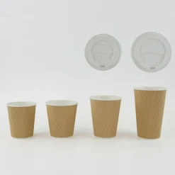 Genuine Joe 10 oz Rippled Hot Cups
