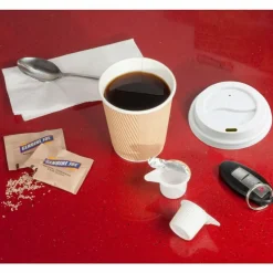 Genuine Joe 10 oz Rippled Hot Cups