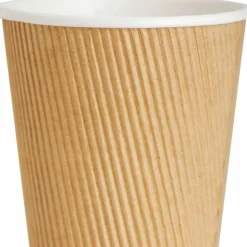 Genuine Joe 12 oz Rippled Hot Cups