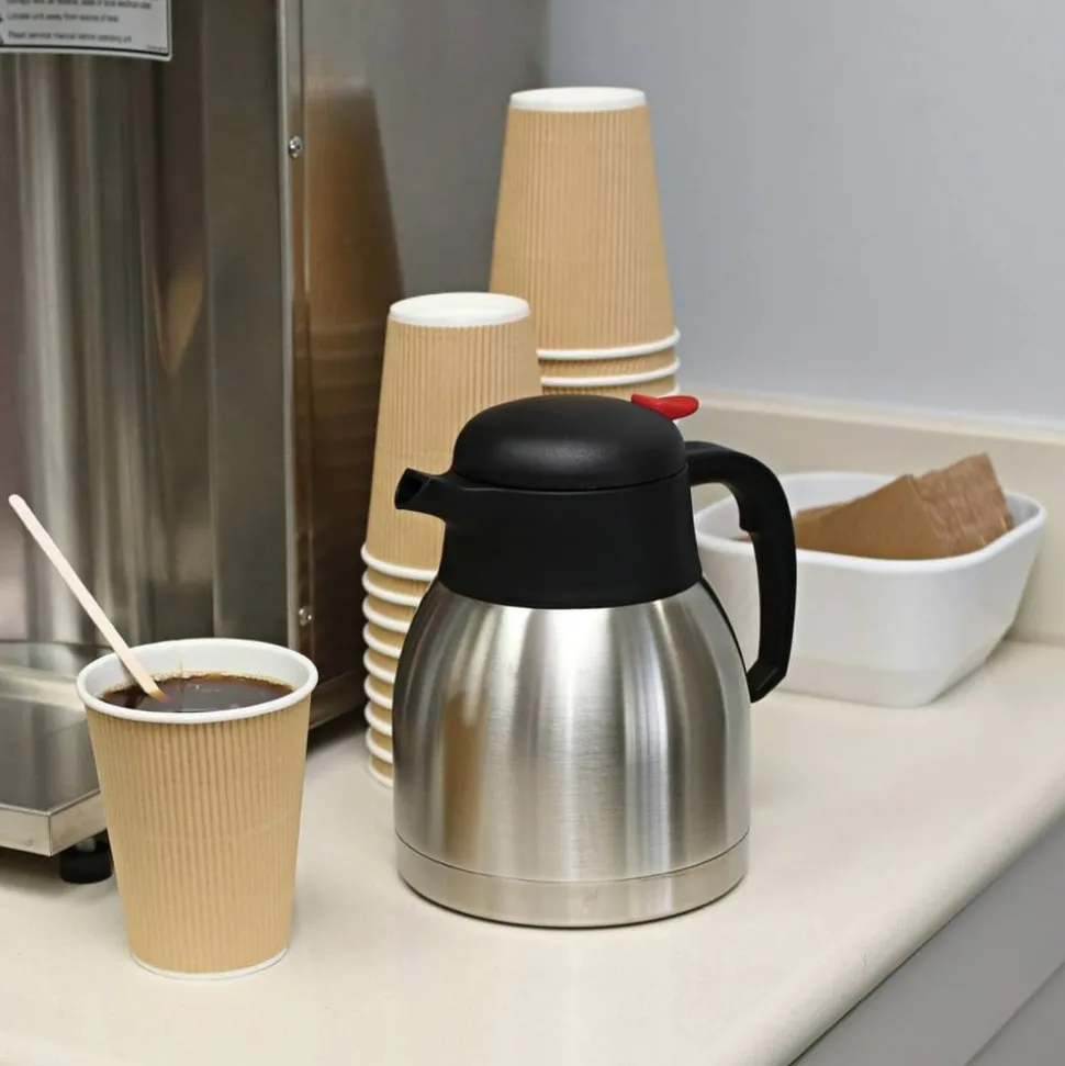 Genuine Joe 12 oz Rippled Hot Cups