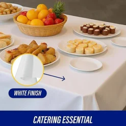 Genuine Joe Banquet-size Plastic Tablecover - 300 ft Length x 40
