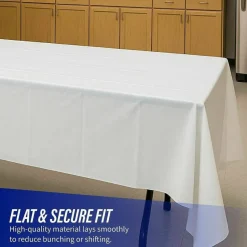 Genuine Joe Banquet-size Plastic Tablecover - 300 ft Length x 40