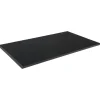 Genuine Joe Brush Tip Scraper Mat - Indoor, Outdoor - 60" Length x 36" Width x 0.400" Thickness - Rectangular - Rubber - Black - 1Each