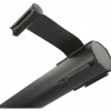 Genuine Joe Crowd-Control Posts With Web Tape, 34", Black, Pack Of 2 Posts