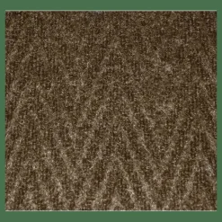 Genuine Joe Dual-Ribbed Indoor Floor Mat, 4' x 6', Chocolate