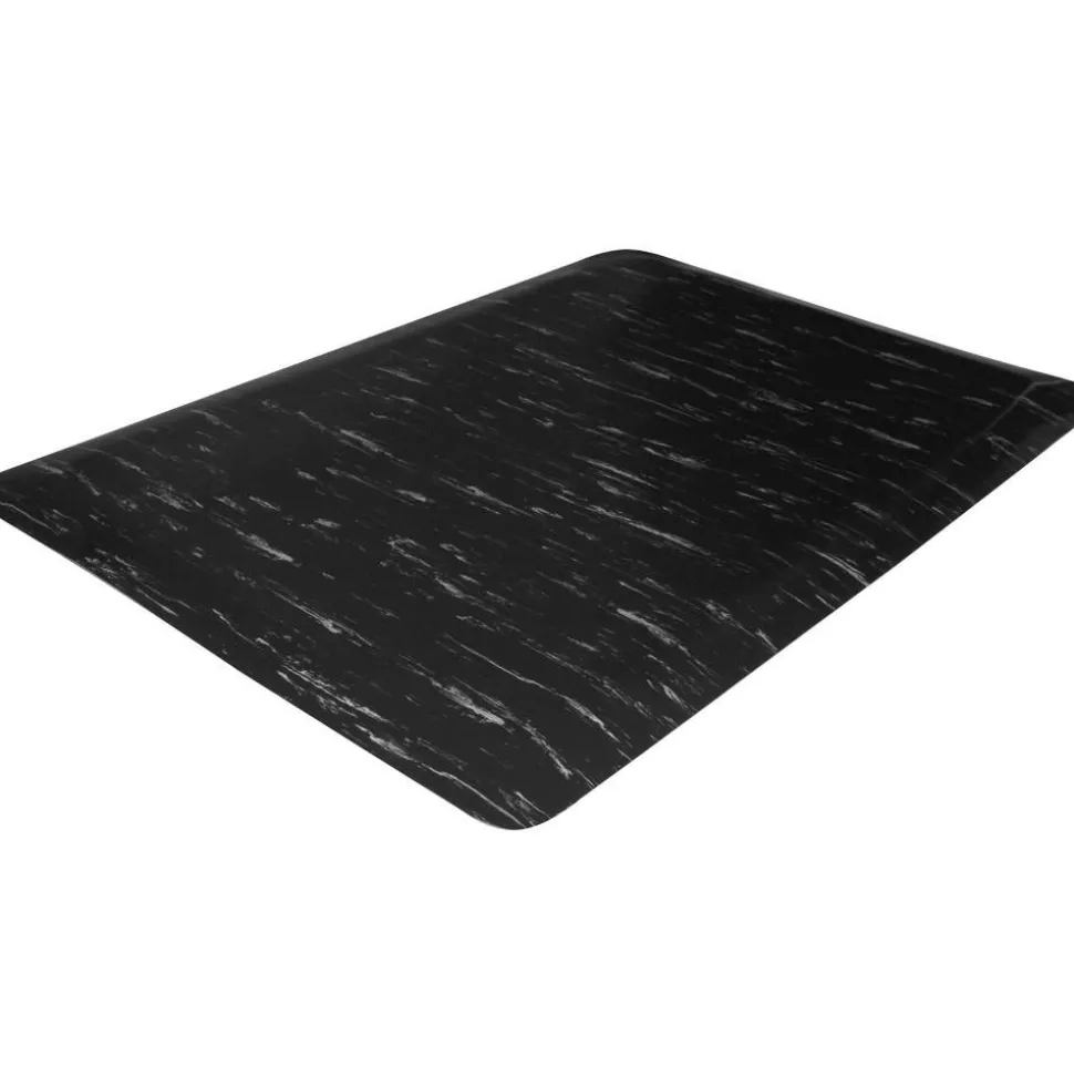 Genuine Joe Marble Top Anti-fatigue Mats - Office, Airport, Bank, Copier, Teller Station, Service Counter, Assembly Line, Industry - 71211
