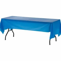 Genuine Joe Plastic Rectangular Table Covers, 108