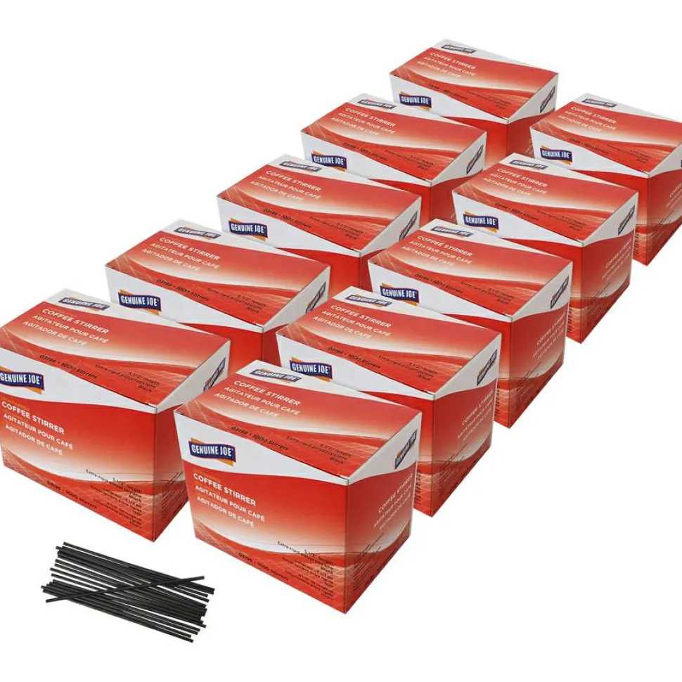 Genuine Joe Plastic Stirrers