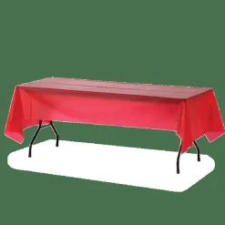 Genuine Joe Plastic Table Covers, 54