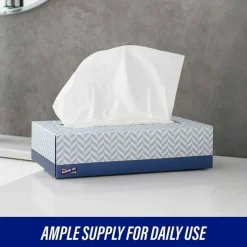 Genuine Joe 2-Ply Facial Tissue, 100 Sheets Per Box, Case Of 30 Boxes