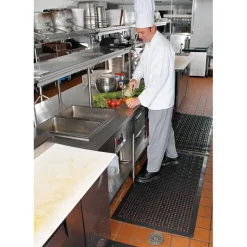Genuine Joe Versa-Lite Anti-microbial Rubber Mat