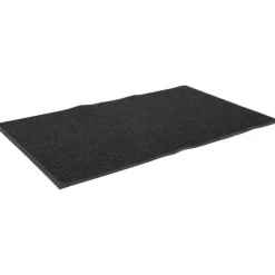 Genuine Joe Waterguard Mat, 3' x 5', Charcoal
