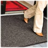 Genuine Joe Waterguard Mat, 4' x 6', Charcoal