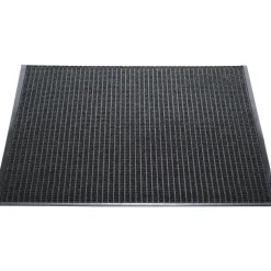 Genuine Joe Waterguard Mat, 4' x 6', Charcoal