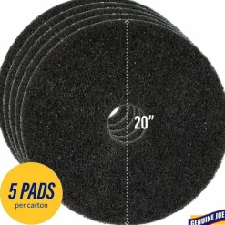 Genuine Joe Black Floor Stripping Pad - 20