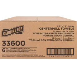 Genuine Joe Centerpull Towel Rolls - 8.13