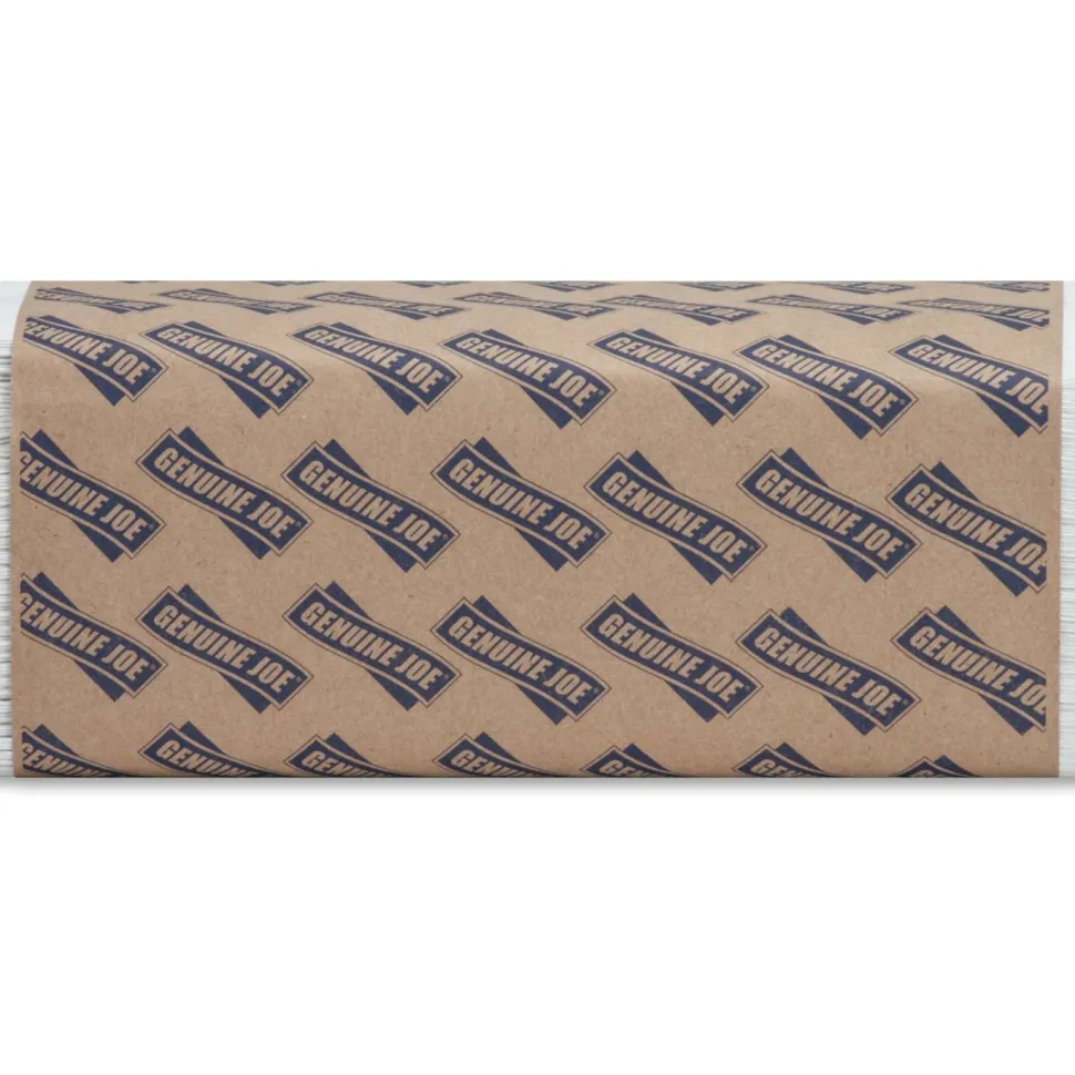 Genuine Joe C-Fold 1-Ply Paper Towels, Pack Of 2400 Sheets