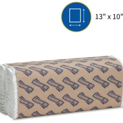 Genuine Joe C-Fold 1-Ply Paper Towels, Pack Of 2400 Sheets