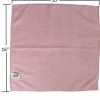 Genuine Joe Color-coded Microfiber Cleaning Cloths - 16" Width x 16" Length - Assorted - MicroFiber - 4/Pack - 9 / Carton