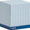 Genuine Joe Cube Box Facial Tissue - 2 Ply - Interfolded - White - 85 / Box - 36 / Carton