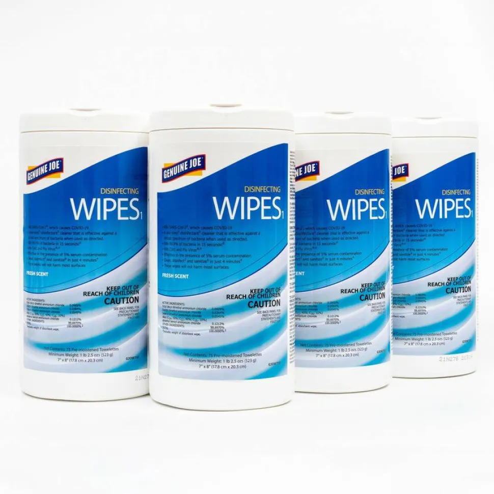 Genuine Joe Disinfecting Wipes