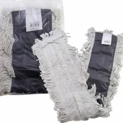Genuine Joe Disposable Dust Mop Refill - 5" Width x 48" Length - Synthetic - Natural - 1Each