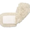 Genuine Joe Disposable Dust Mop Refill - 5"x 48" - Disposable, 4-ply, Cut Ends, Quick Drying, Launderable - Synthetic - Natural - 2.12 lb - 1 Each