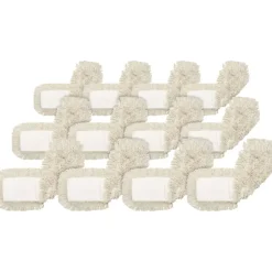 Genuine Joe Dust Mop Refill - 5" Width x 24" Length - Cut Ends, 4-ply, Quick Drying, Launderable - Cotton - Natural - 1.25 lb - 12 / Carton