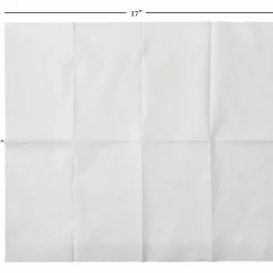 Genuine Joe Embossed 2-Ply Dinner Napkins, 17