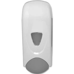 Genuine Joe Foam Hand Soap Dispenser, Gray/White