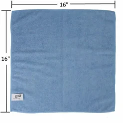 Genuine Joe General Purpose Microfiber Cloth - For Multipurpose - Cloth - 16