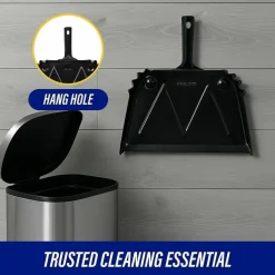Genuine Joe Heavy-Duty Metal Dustpan - 16