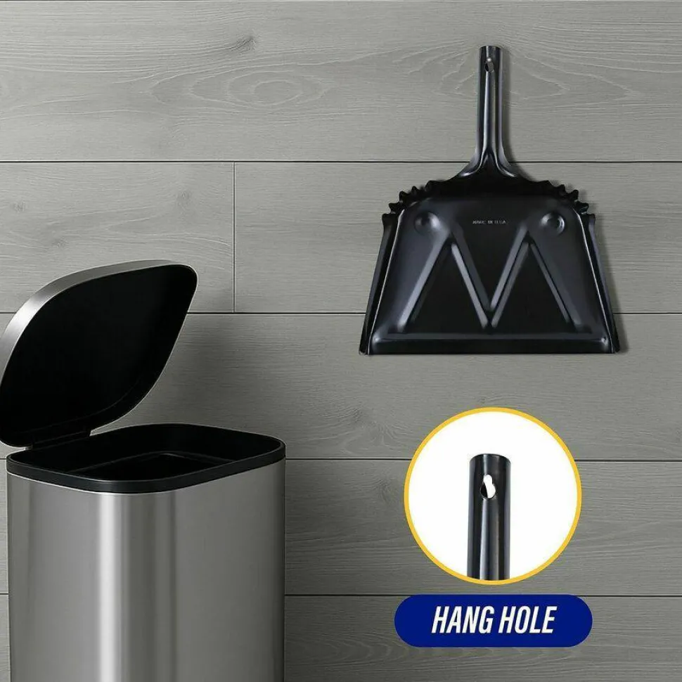 Genuine Joe Heavy-Duty Metal Dustpan