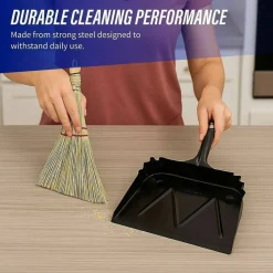 Genuine Joe Heavy-Duty Metal Dustpan