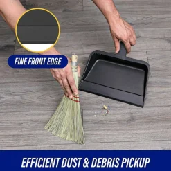 Genuine Joe Heavy-duty Plastic Dust Pan, 12