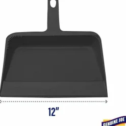 Genuine Joe Heavy-duty Plastic Dust Pan, 12