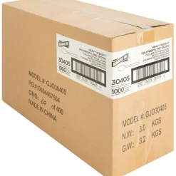Genuine Joe Heavyweight Spoon - 1 Piece(s) - Spoon - 1 x Spoon - Disposable - Textured - Black - 1000/Carton