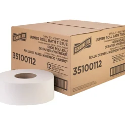 Genuine Joe Jumbo Jr Dispenser Bath Tissue Roll