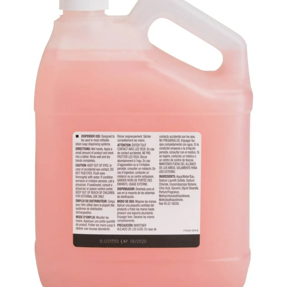 Genuine Joe Liquid Hand Soap With Skin Conditioners, Unscented, 128 Oz Bottle